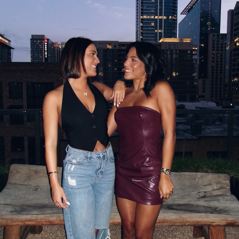ASOS LEATHER DRESS! Size small!